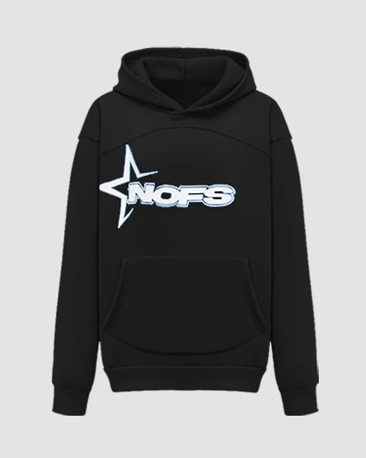 BLACK NOFS HOODIE BLACK NOFS HOODIE