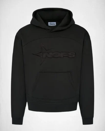 NOFS BLACK ON BLACK HOODIE