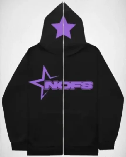 NOFS BLACK ZIPPER HOODIE (1)