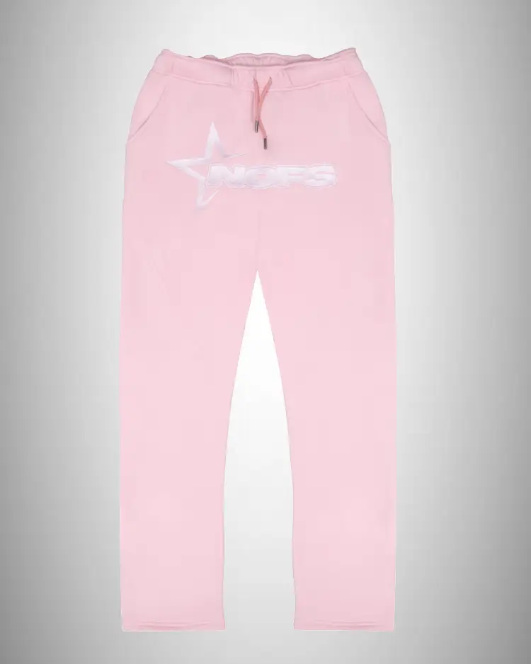 NOFS PINK SWEATPANTS JOGGERS NOFS PINK SWEATPANTS JOGGERS