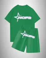 NOFS Short With T shirt Summer Set – Green