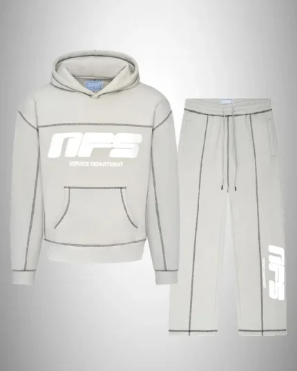 NOFS TRACKSUIT LIGHT GREY GUERNSEY