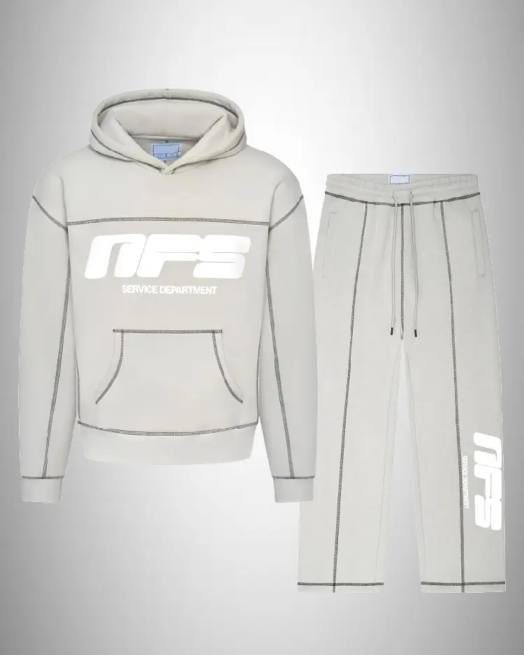 NOFS TRACKSUIT LIGHT GREY GUERNSEY NOFS TRACKSUIT LIGHT GREY GUERNSEY