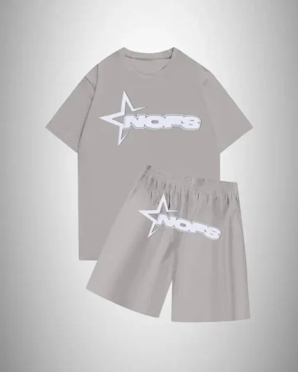 NOFS Summer T-Shirt With Short In Grey